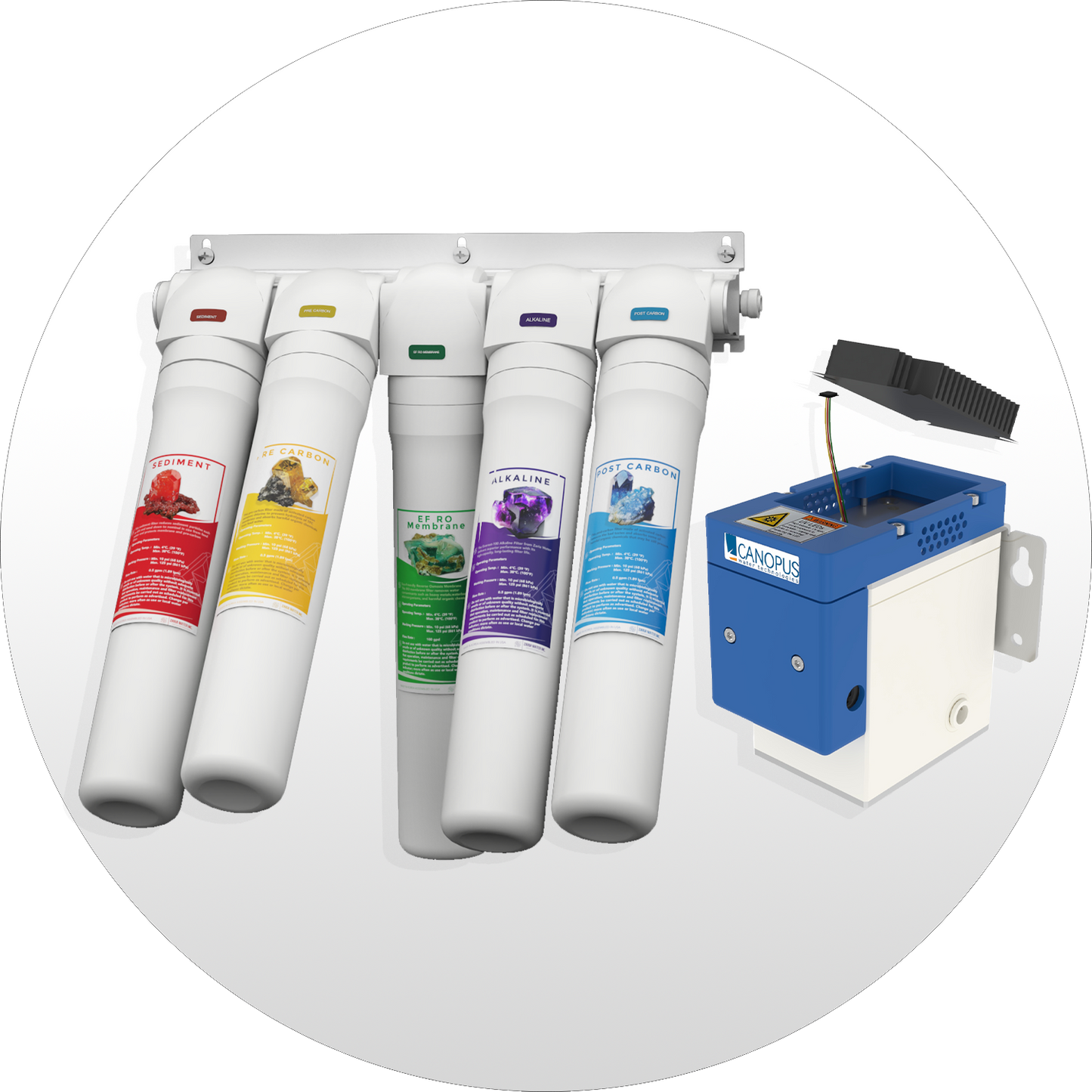 Replacement of set of 4+UV Chip