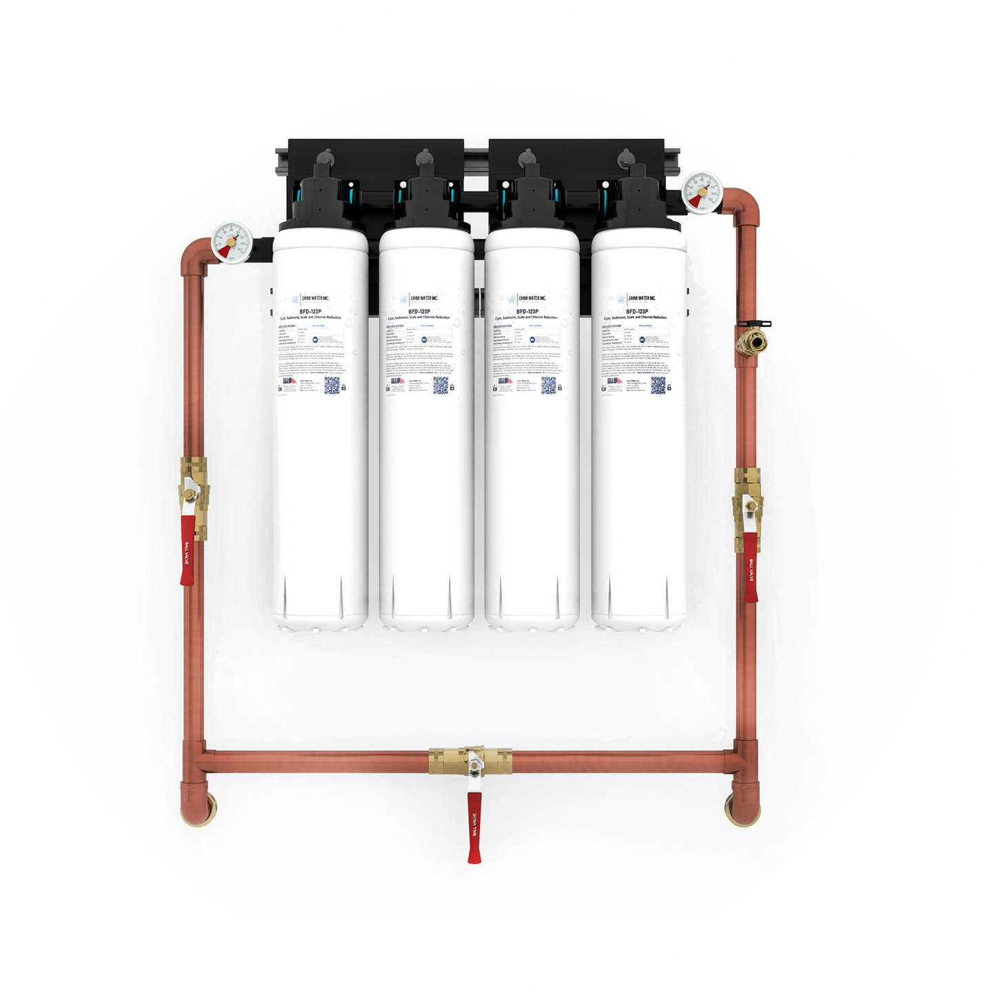 BFD- High Flow Cartridges Quad 30gpm