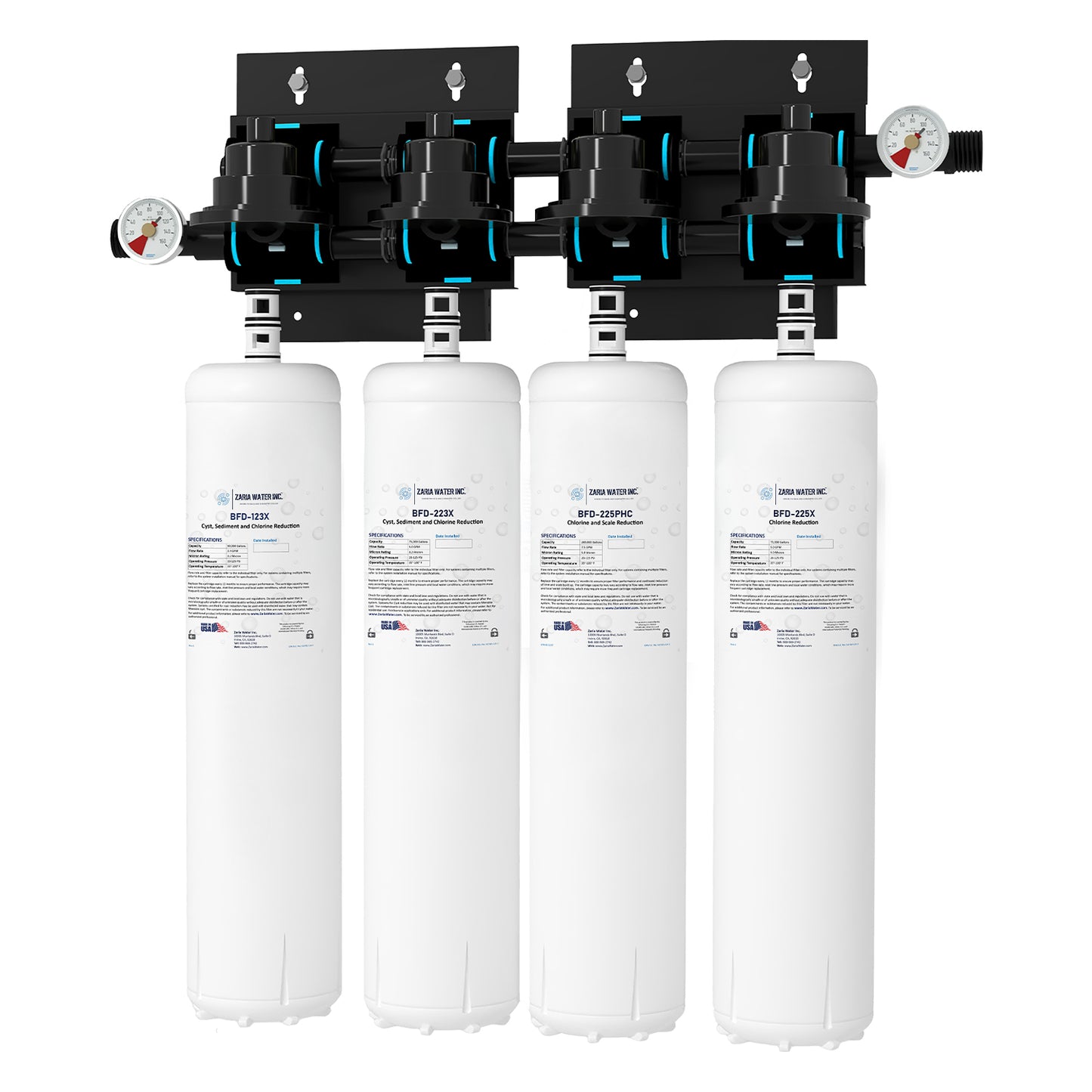 BFD- High Flow Cartridges Quad 30gpm